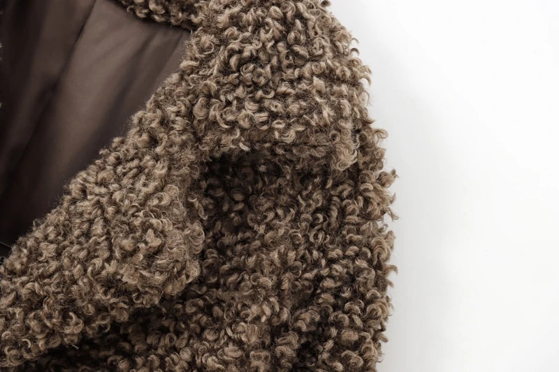 Brown Fur Coat MOM