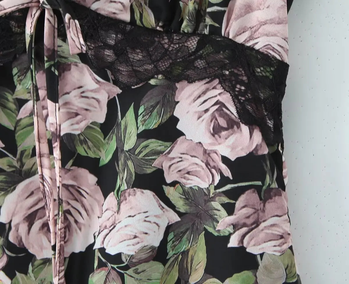 Princess - Floral Maxi Dress