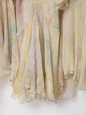 Classic Colorful Fringed Skirt