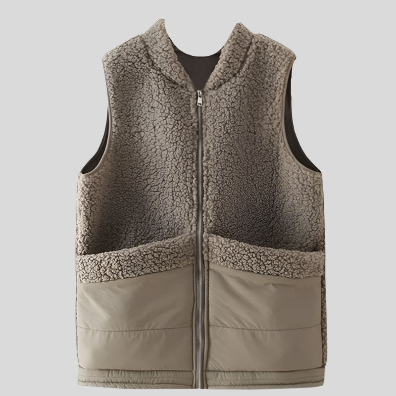 AJ Warm Vest with Pockets