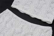 Shniqwa- White Skirt and Tank Set