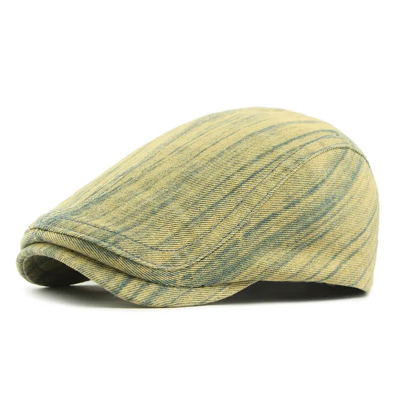 The Theo Hat – Striped Cotton Cap