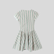 Yaara- Vintage Layered Mini Dress