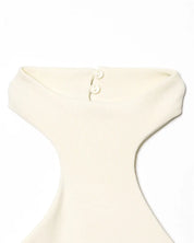 Liel- White maxi dress