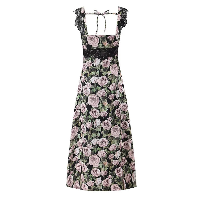 Princess - Floral Maxi Dress