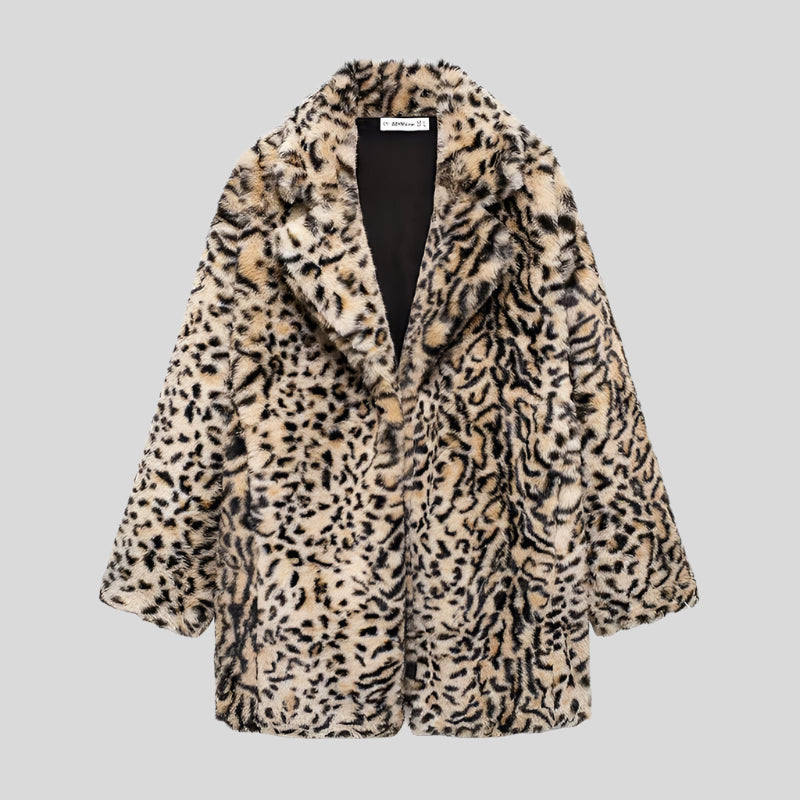RR Leopard Fur Coat