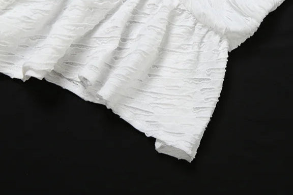 Jenifer White Asymmetric Dress