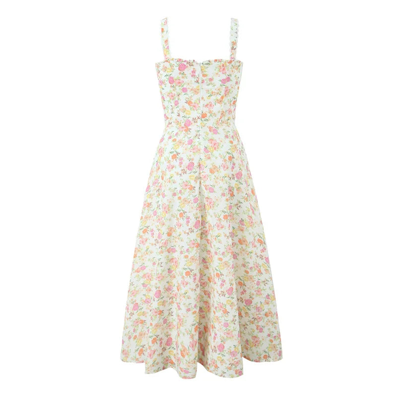 Or- Floral Maxi Dress