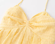 REEN Yellow Mini Dress