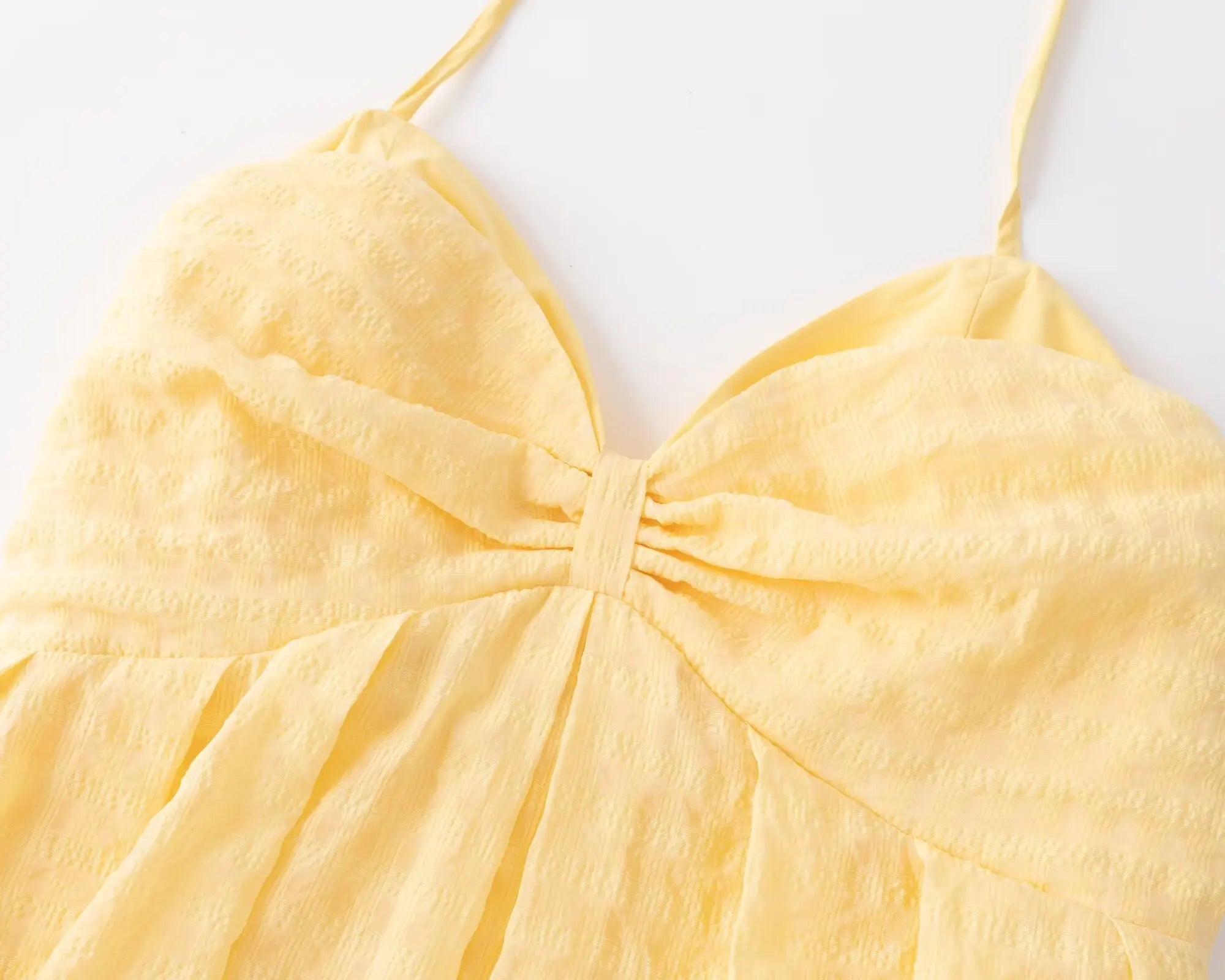 REEN Yellow Mini Dress