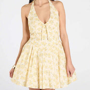 Yohana- Vintage Layered Mini Dress