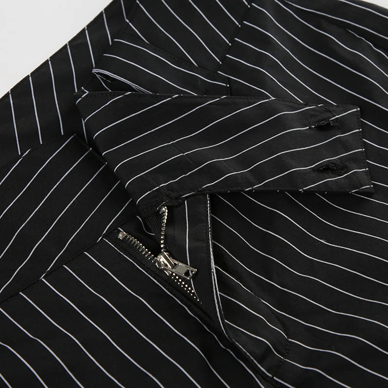 UU Elegant Striped Low Pants