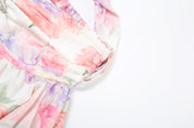 AYMI wide mini dress with starfish
