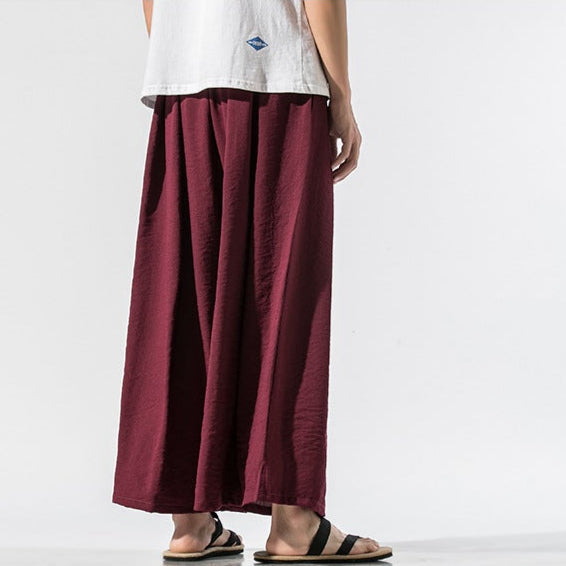 Shanti Wide Cotton Pants