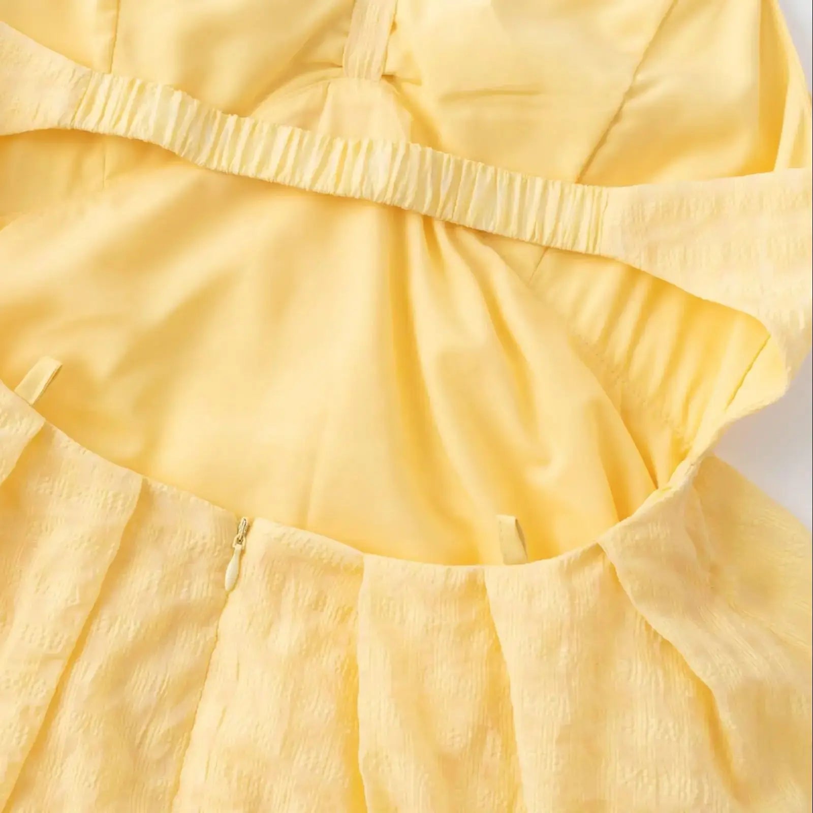 REEN Yellow Mini Dress