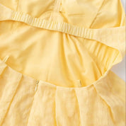 REEN Yellow Mini Dress