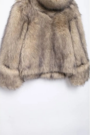 PIMO Fur-Collar Coat