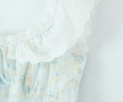 Princess - Layered mini dress with lace