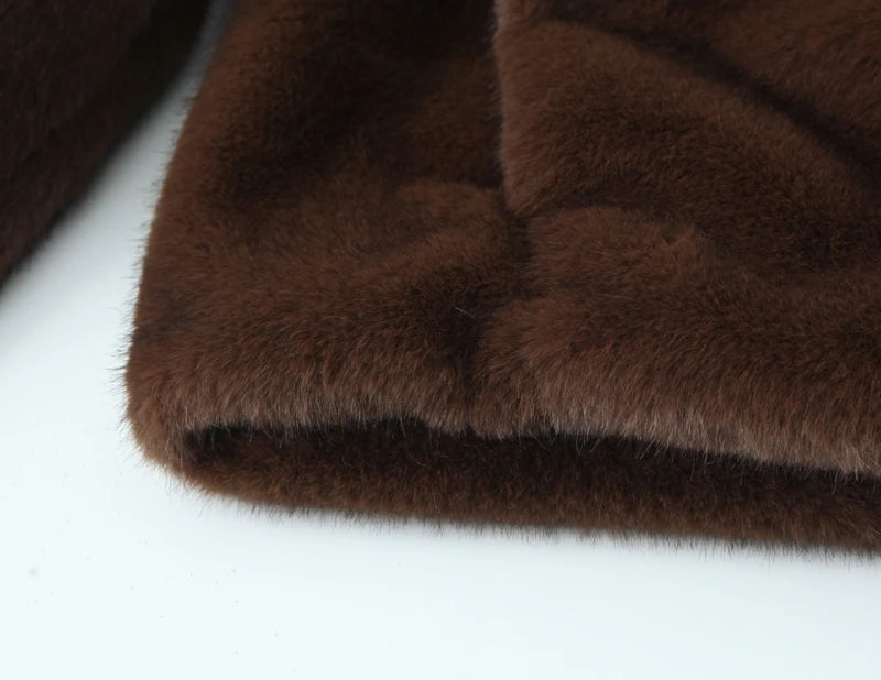 TO Warm Short Fur Jacket