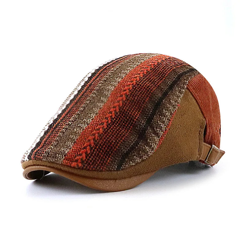 Tweed Newsboy Cap