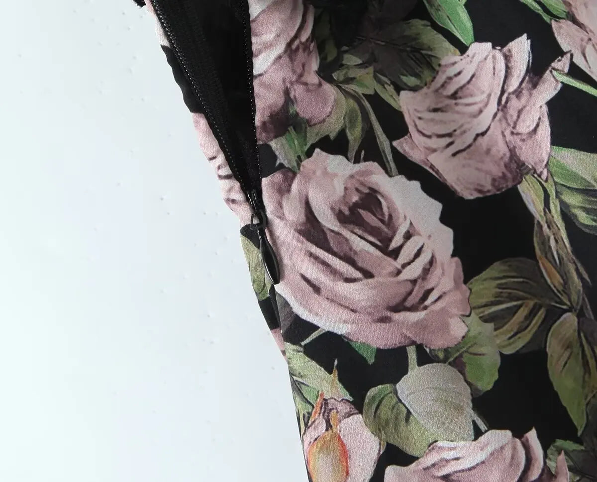 Princess - Floral Maxi Dress