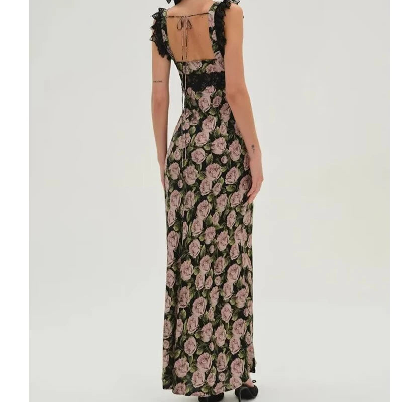 Princess - Floral Maxi Dress