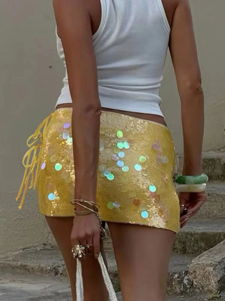 NEEM Sparkling Mini Skirt