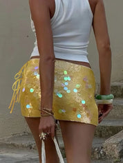 NEEM Sparkling Mini Skirt