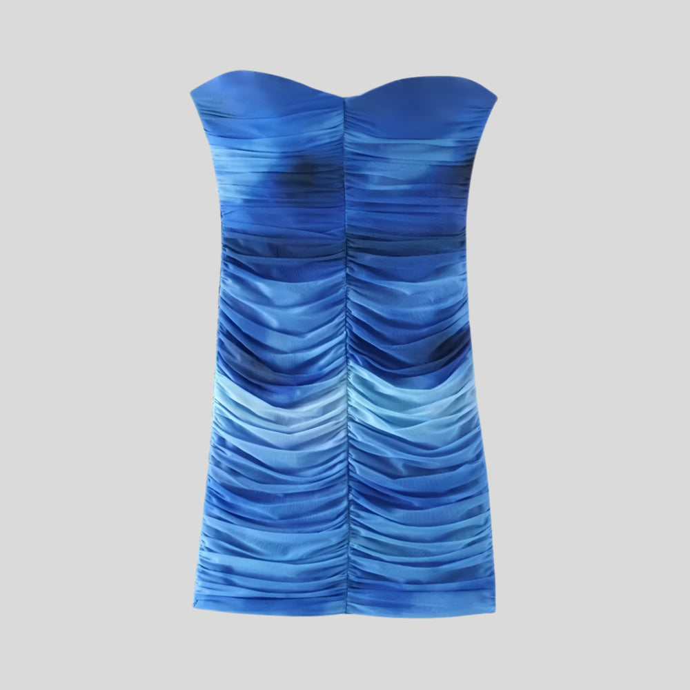 IZ Blue Bodycon Mini Dress
