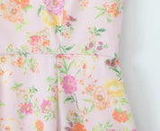 Yamit - Floral strapless maxi dress