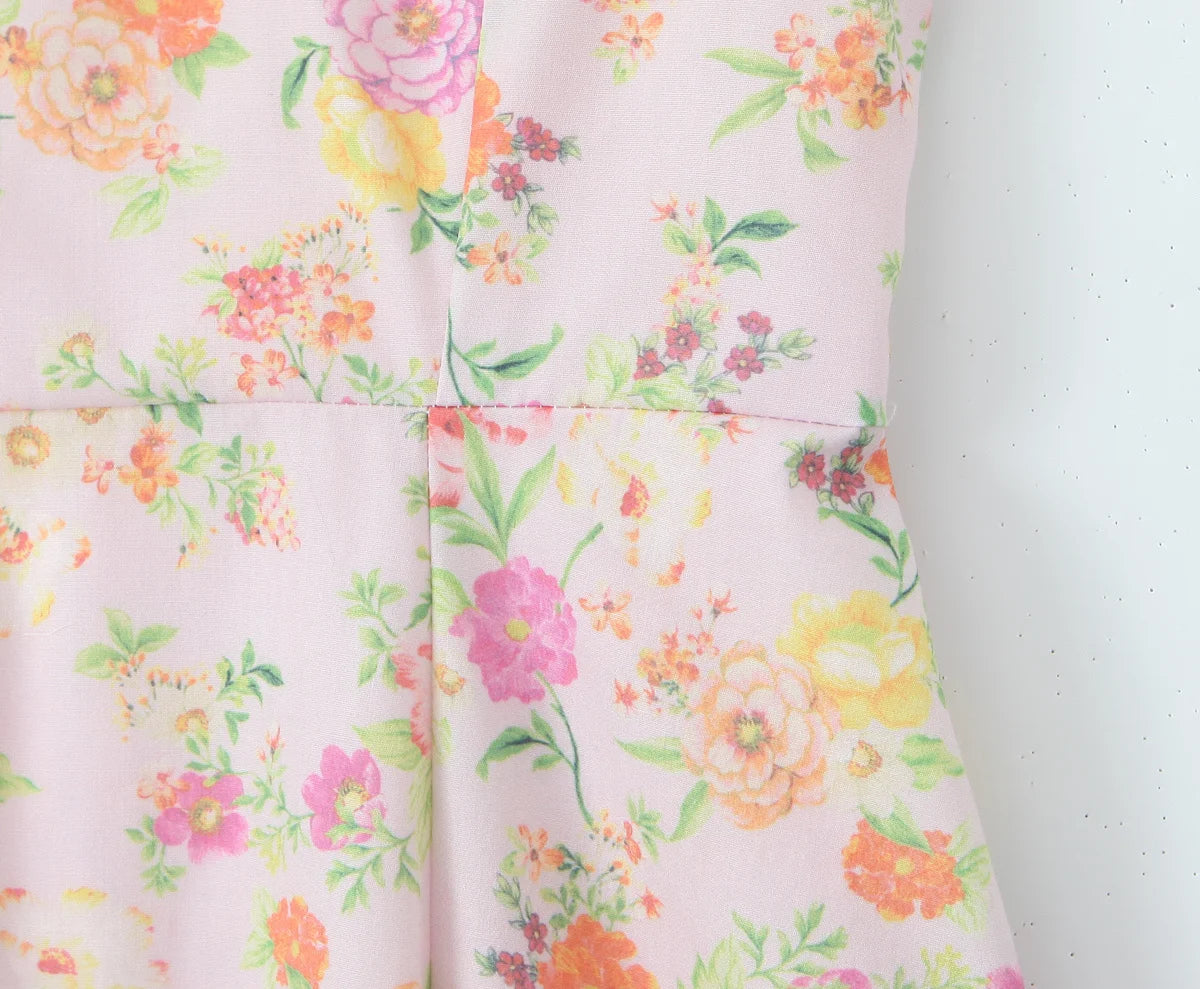Yamit - Floral strapless maxi dress
