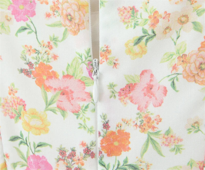 Or- Floral Maxi Dress
