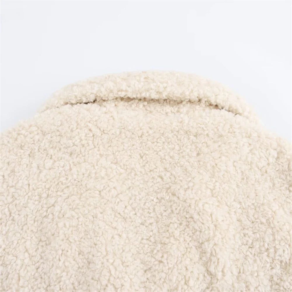 WIN White Fur Coat