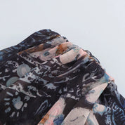 JIM One-Sleeve Tiered Dress