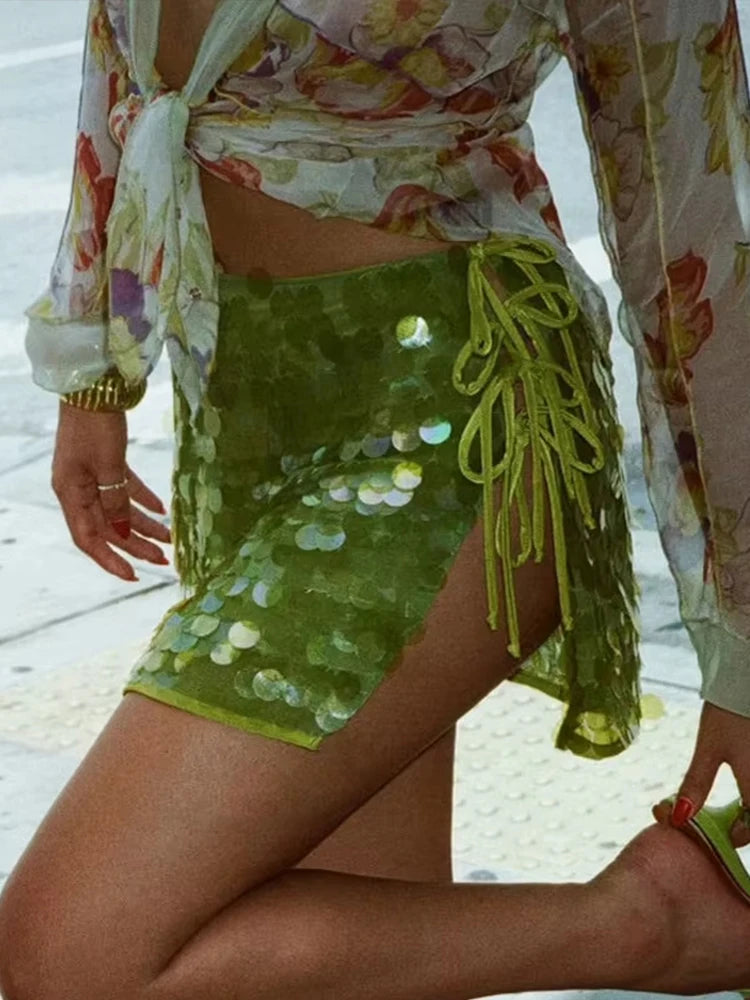 NEEM Sparkling Mini Skirt