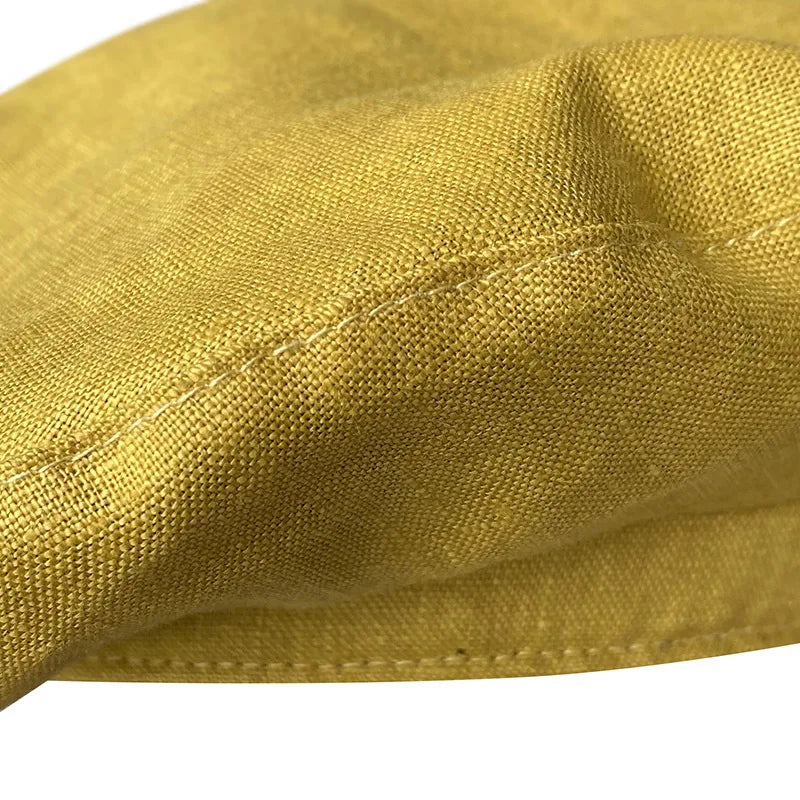 The Liora Hat – Linen Beret
