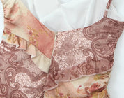 KOPI Asymmetric Floral Mini Dress