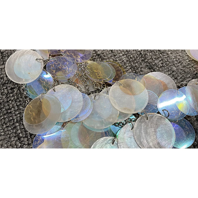 Sparkling Pearl Beaded Top- Festival