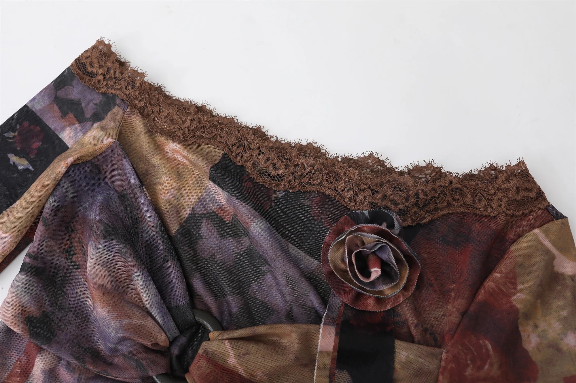 FLY Off-Shoulder Long-Sleeve Top