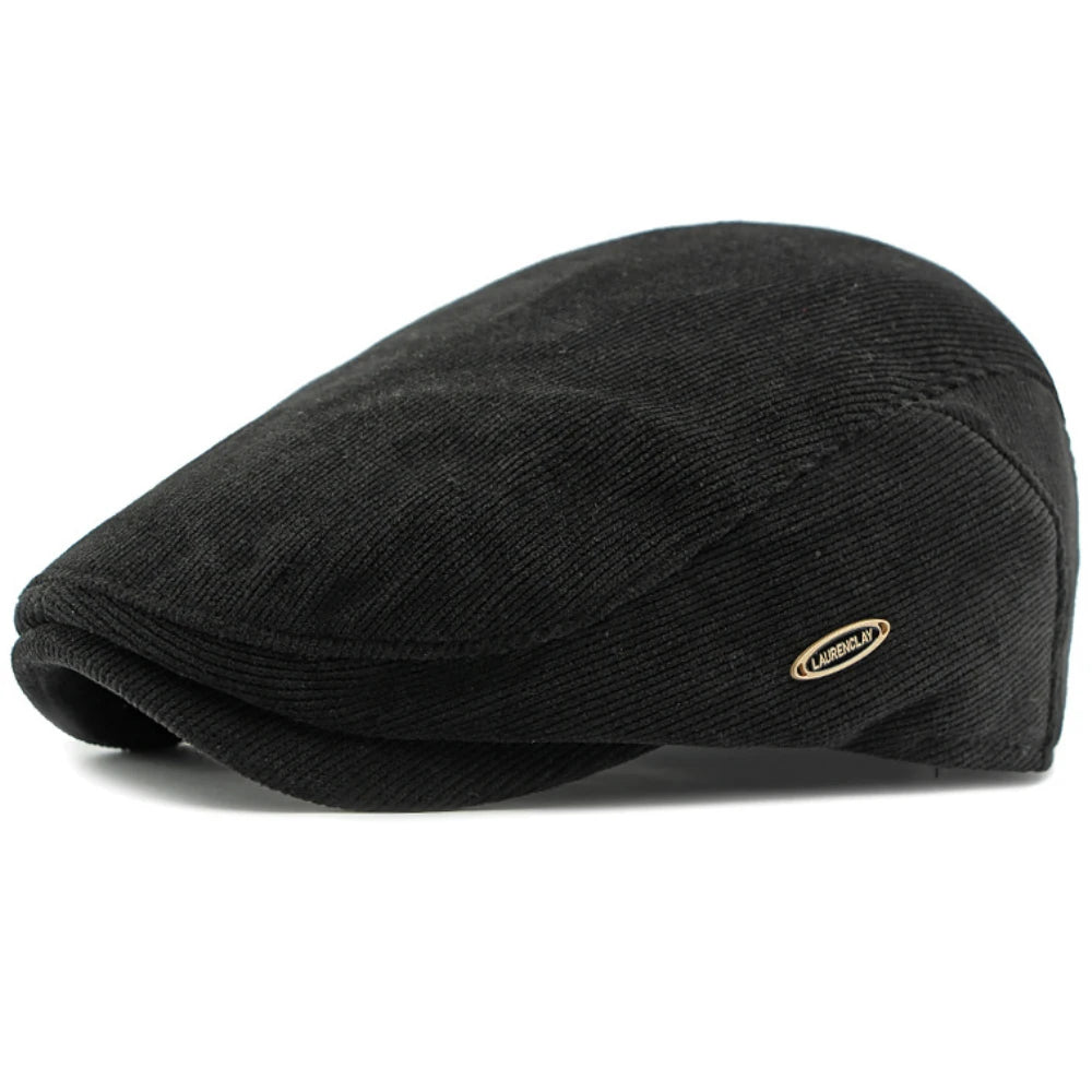 Corduroy Beret Hat