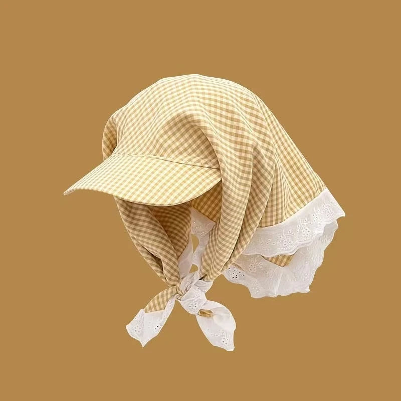 Vintage style baseball cap with bandana