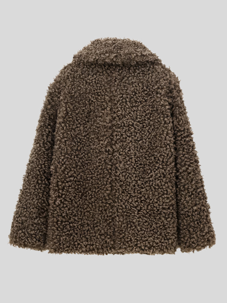 Brown Fur Coat MOM