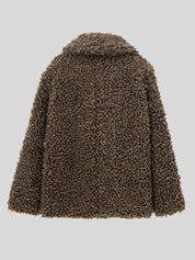 Brown Fur Coat MOM