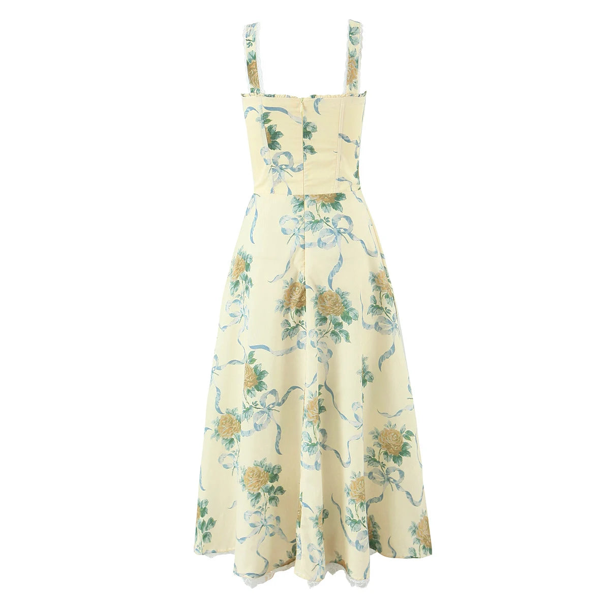 Shir- Corset Midi Dress