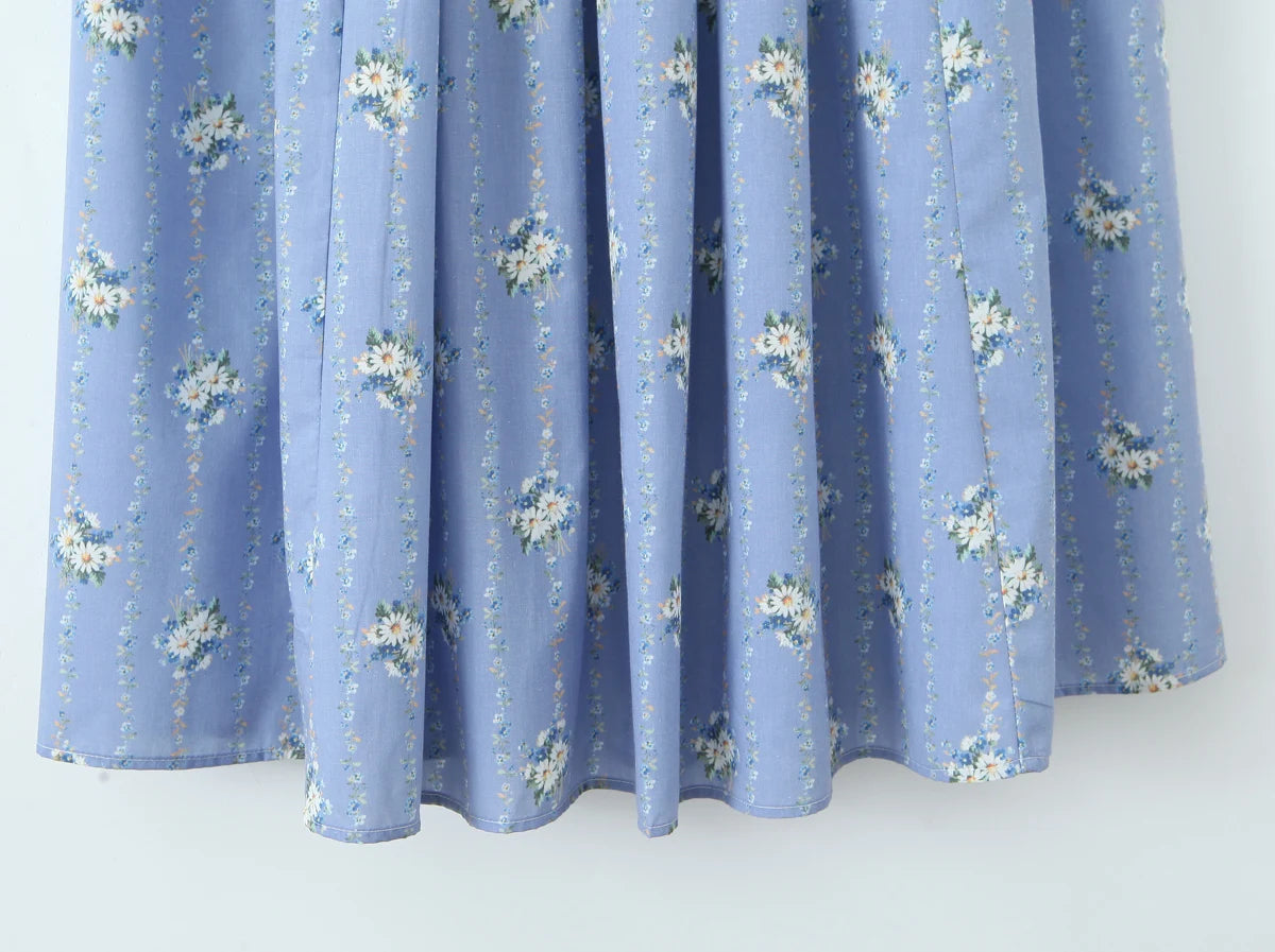 Flora - Blue dress