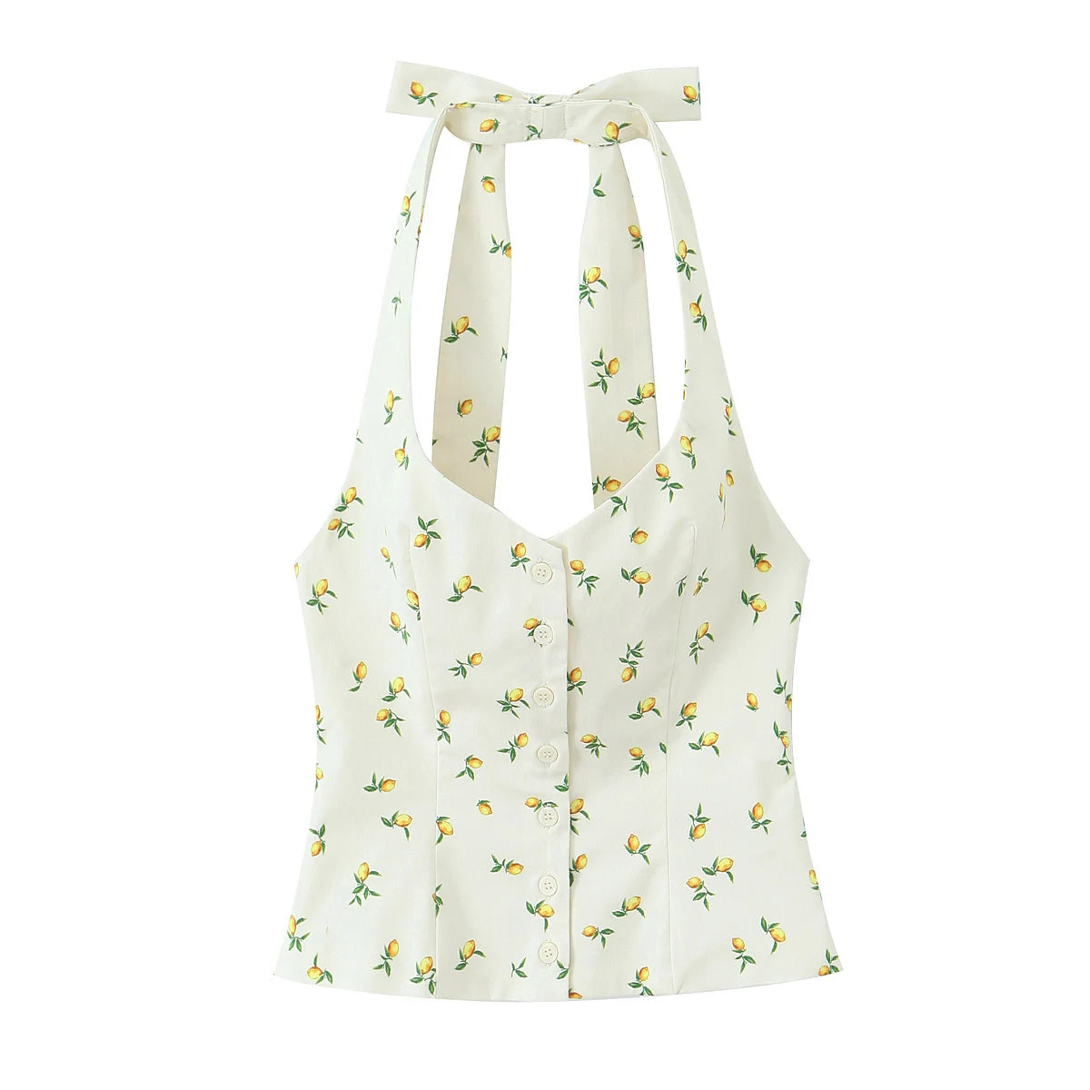 Anal - Lemon halter top and panties set
