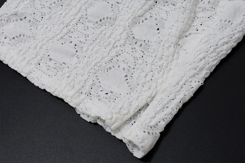 Shniqwa- White Skirt and Tank Set