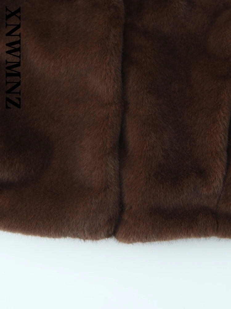 TO Warm Short Fur Jacket