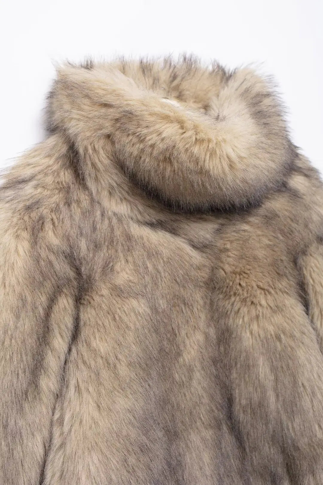 PIMO Fur-Collar Coat