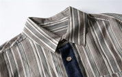 Men's Striped Oversized Shirt